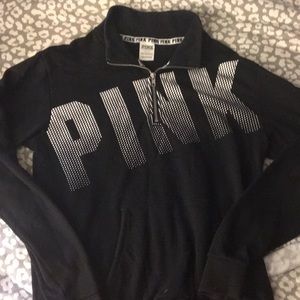 Black Victoria’s Secret sweatshirt